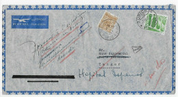 Luftpost Schweiz/Zürich Nach Tanger Mit Weiterleitung, Nachporto, 1952 - Other & Unclassified