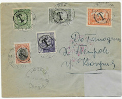 Brief Aus Bulgarien, 1918 Mit Taxe Stempel - Sonstige & Ohne Zuordnung