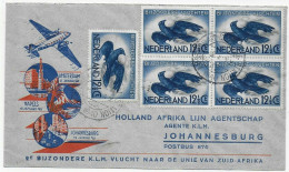 Air Mail Amsterdam, Napels, Johannesburg - 1940 - Other & Unclassified