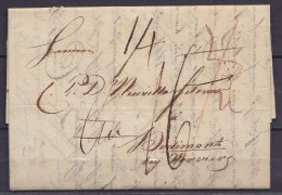 L. Datée 8 Février 1816 De BERLIN Pour HODIMONT Bei Verviers - Ports Divers - 1815-1830 (Holländische Periode)