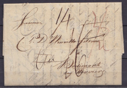 L. Datée 8 Février 1816 De BERLIN Pour HODIMONT Bei Verviers - Ports Divers - 1815-1830 (Dutch Period)