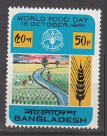 1981 BANGLADESH World Food Day FAO Village Farm Farmer Wheat Paddy Field Agriculture MNH - Militaria