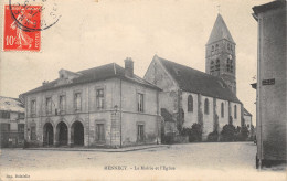 91-MENNECY-MAIRIE ET EGLISE-N 6012-A/0001 - Mennecy