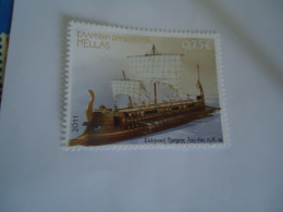 GREECE MNH NO GUM STAMPS 2011 ANCIENT SHIPS - Autres & Non Classés