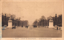 75-PARIS AVENUE DES CHAMPS ELYSSES-N°4148-E/0369 - Champs-Elysées