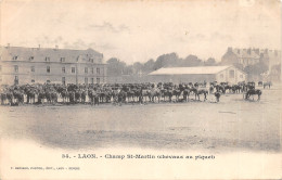 02-LAON-CHAMP ST MARTIN-CHEVAUX AU PIQUET-N 6012-C/0397 - Laon