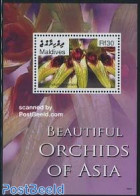 Maldives 2006 Orchids S/s, Mint NH, Nature - Flowers & Plants - Orchids - Malediven (1965-...)