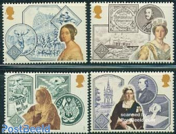Great Britain 1987 Victorian Age 4v, Mint NH, History - Nature - Sport - Transport - Kings & Queens (Royalty) - Animal.. - Unused Stamps