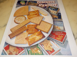 ANCIENNE PUBLICITE BISCUIT PERNOT 1931 - Publicidad