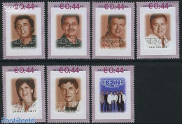 Netherlands - Personal Stamps TNT/PNL 2007 BZN 7v, Mint NH, Performance Art - Music - Popular Music - Música