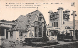 75-PARIS EXPOSITION INTERNATIONALE DES ARTS DECORATIFS-N°4149-E/0267 - Mostre