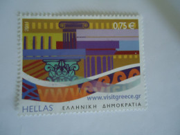 GREECE MNH NO GUM STAMPS 2011 VISIT - Autres & Non Classés