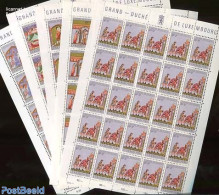 Luxemburg 1974 Caritas 5 M/ss, Mint NH, Religion - Christmas - Unused Stamps