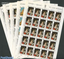 Luxemburg 1979 Caritas 5 M/ss, Mint NH, Religion - Christmas - Nuovi