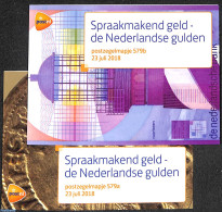 Netherlands 2018 Dutch Guilders, Presentation Pack 579a+b, Mint NH, Various - Lighthouses & Safety At Sea - Money On S.. - Neufs