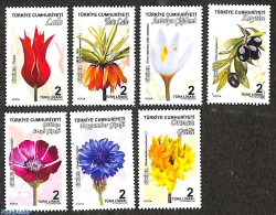 Türkiye 2018 Flowers 7v, Mint NH, Nature - Flowers & Plants - Other & Unclassified