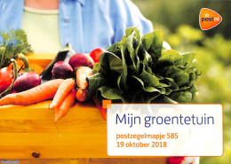 Netherlands 2018 Vegetables 6v M/s, Presentation Pack 585, Mint NH, Health - Various - Food & Drink - Agriculture - Nuevos