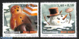 Luxemburg 2023 Christmas 2v, Mint NH, Religion - Christmas - Unused Stamps