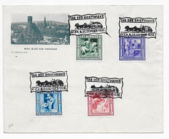 Tag Der Briefmarken Wien, 1936, Winterhilfe, Nr. 628-631 - Lettres & Documents