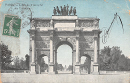 75-PARIS L ARC DE TRIOMPHE DES TUILERIES-N°4153-E/0205 - Arc De Triomphe