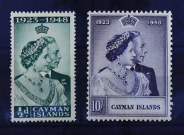 Kaiman-Inseln, 1948, 117 - 118, Postfrisch - Iles Caïmans