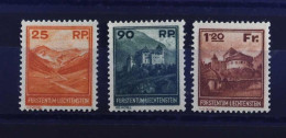 Liechtenstein, 1933, 119 - 121, Ungebraucht - Altri & Non Classificati