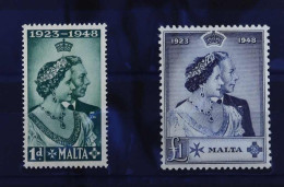 Malta, 1948, 214 - 215, Postfrisch - Malte