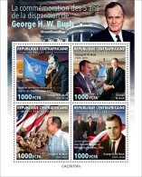 Central Africa 2023 5th Memorial Anniversary Of George H. W. Bush S202403 - Zentralafrik. Republik