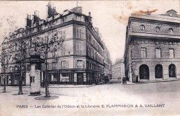75 - PARIS 06 - Galeries De L Odeon - Rue Rotrou -  La Librairie Flammarion Et Vaillant - Arrondissement: 06