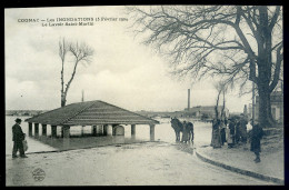 Cpa Du 16 Cognac - Les Inondations 15 Février 1904 -- Le Lavoir Saint Martin     STEP191 - Cognac