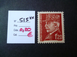 Timbre France Neuf ** 1941  N° 515 Cote 0,20 € - Neufs