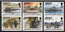 Jersey 1995 Mi 695-700 MNH  (ZE3 JRS695-700) - Avions