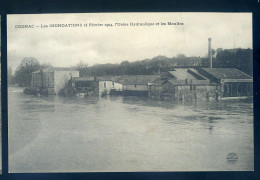 Cpa Du 16 Cognac - Les Inondations 18 Février 1904 -- Usine Hydraulique Et Les Moulins      STEP191 - Cognac