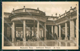 Pistoia Montecatini Stabilimento Tettuccio Cartolina WX1920 - Pistoia