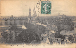 14-CAEN-PANORAMA PRIS DU VIEUX SAINT ETIENNE-N T6018-E/0223 - Caen