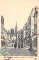 14-LISIEUX-GRANDE RUE ET CATHEDRALE-N T6018-E/0197 - Lisieux