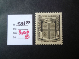 Timbre France Neuf ** 1941  N° 531 Cote 3,00 € - Nuovi