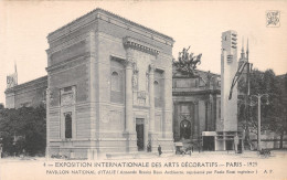 75-PARIS EXPOSITION INTERNATIONALE DES ARTS DECORATIFS-N°4157-E/0137 - Mostre