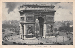 75-PARIS PLACE DE L ETOILE-N°4157-E/0097 - Arc De Triomphe