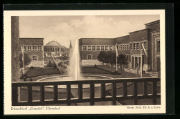 AK Düsseldorf, Grosse Ausstellung Gesolei, 1926, Ehrenhof Mit Springbrunnen  - Esposizioni