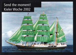 Segelschiff, Kieler Woche 2002 - Dampfer