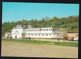 Schiffsgaststätte "Seeperle" Seeburg (Kr. Eisleben), Ex Raddampfer "Königstein" - Dampfer