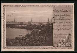 AK Hamburg, Gesamt-Ausstellung Für Das Klein-Gartenwesen 1924  - Exhibitions
