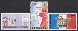 SENEGAL 1015-1017,unused (**) - Senegal (1960-...)