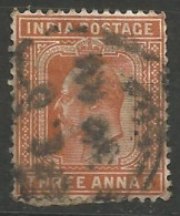 INDE ANGLAISE N° 62 OBLITERE - 1902-11  Edward VII