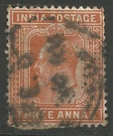 INDE ANGLAISE N° 62 OBLITERE - 1902-11 Koning Edward VII