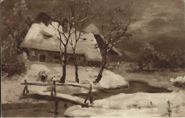 Winteridylle Am Fluss, Gelaufen - Altri & Non Classificati