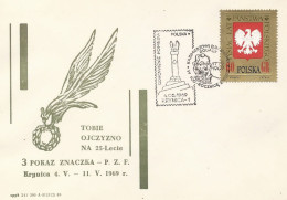Poland Postmark D69.05.04 KRYNICA.A01: Monument K. Pulaski - Ganzsachen