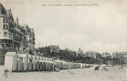 FRANCE - St Lunaire - La Plage - Le Grand Hôtel Et Les Villas - Vue Panoramique - Animé - Carte Postale Ancienne - Saint-Lunaire