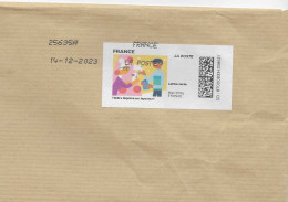 Montimbrenligne _ Affranchissement Par Internet - Lecture Du Courrier - Enveloppe Entière - Timbres à Imprimer (Montimbrenligne)